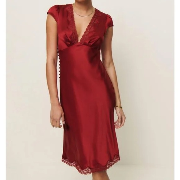 Reformation Dresses & Skirts - NEW NWT Reformation Florence Silk Dress